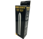 Power Escorts Toy Boy Classic Vibrator - 18 CM - Silver - BR61