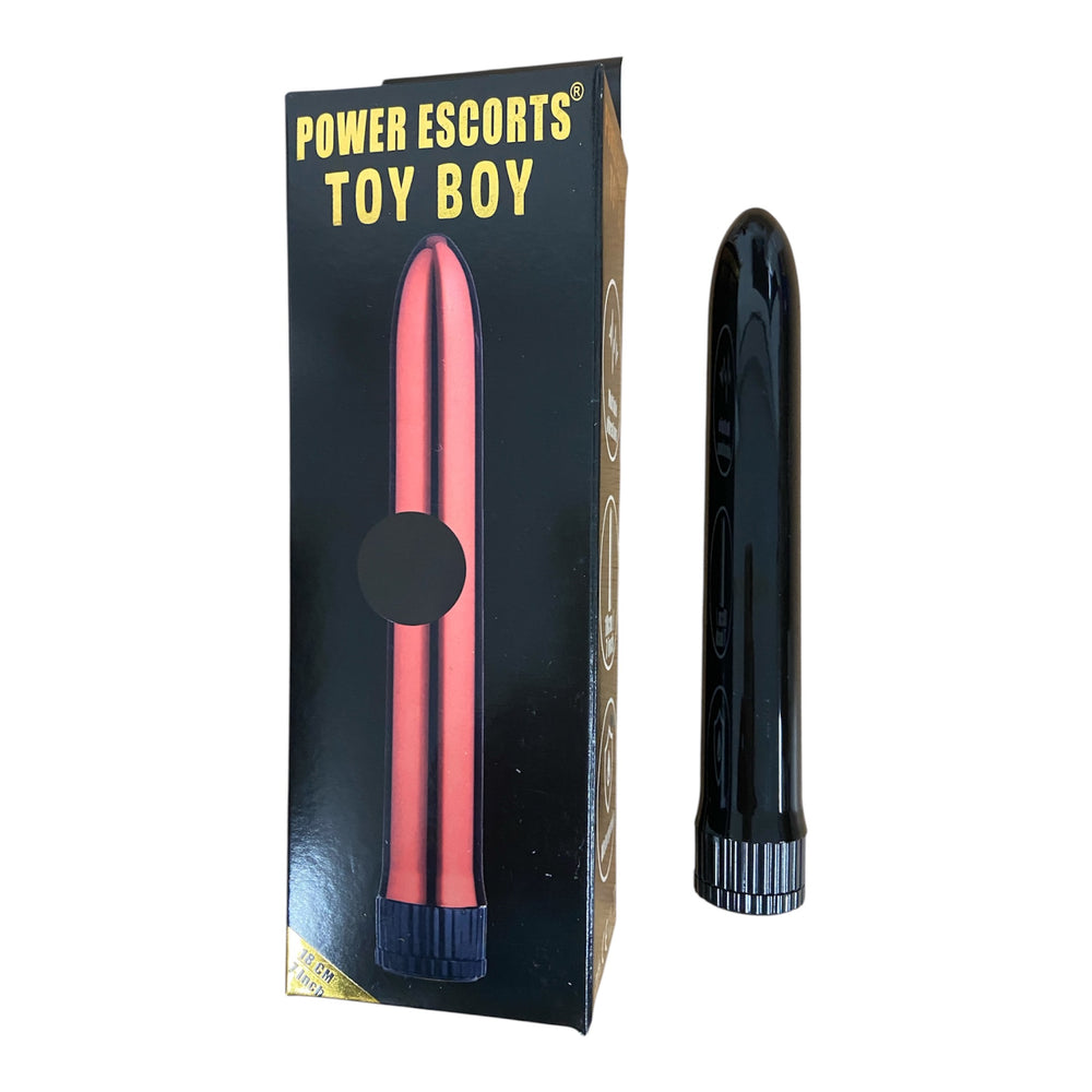 Power Escorts - BR61 - Toy Boy Classic Vibrator - 18 CM - 3 Colours On stock