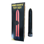 Power Escorts Toy Boy Classic Vibrator - 18 CM - Black