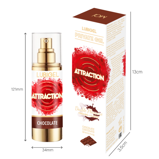 MAI Cosmetics Liquid Vibrator Effect Chocolate Lubigel 30 ML - LT2121