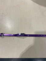 Luxury Collar Purple with Name HOT - BDSM - Heavy Quality