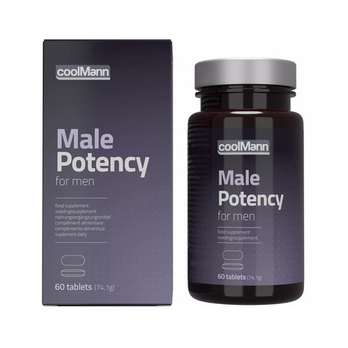 CoolMann - For Men - 60 Tablets - Food Supplement with Tribulus & L-Arginine