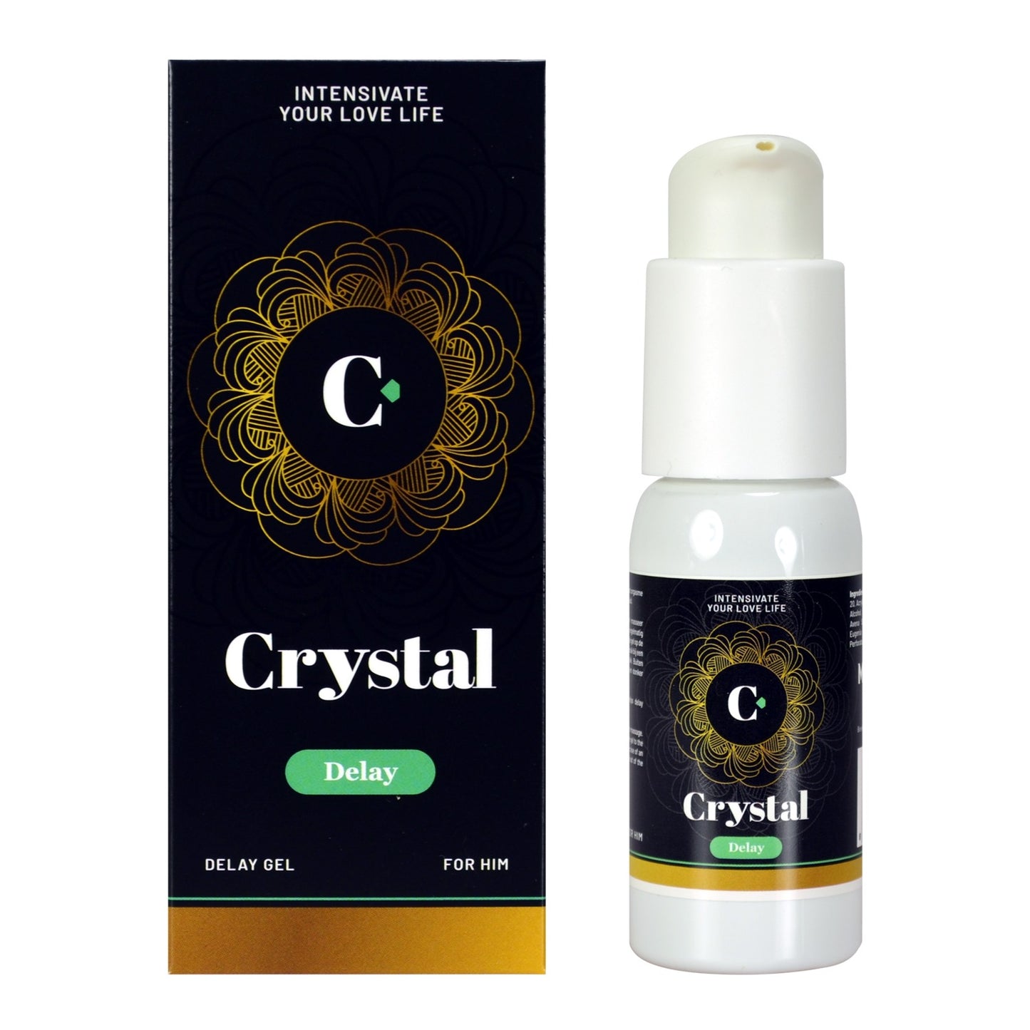Morningstar - Crystal delay gel - 50ml - pump with gel - 227