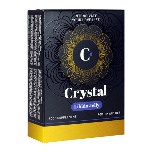 Morningstar - Crystal Libido Jelly - box with 5 sachets - 10ml per sachet - stimulates sexual desire - 237