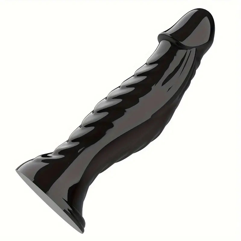 XXLtoys Mini Structured Silicone Dildo – Size (12.5cm) – in Black, Blue & Transparent
