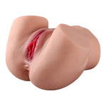 Pussy & Ass Masturbator – 2.8 kg Heavy Dual Entry Realistic Masturbator – Premium Adult Body Toy