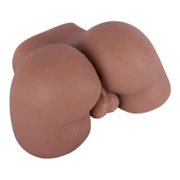 XXL Heavy Brown Ass & Pussy Masturbator – 2.5 kg Heavy Realistic Masturbator – Premium Dual Entry Body Toy