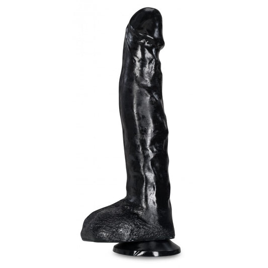 XXLTOYS - Lars - Dildo - Insertable length 25 X 5.5 cm - Black - Made in Europe