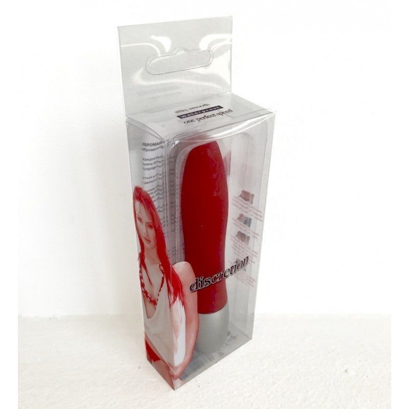 Trendy Deals - TD13241- Discretion Mini Vibrator 13 CM / 5 Inch - Red