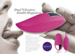 DORR - SPOT - 2-in-1 Vibrator – Turquoise, 6 Vibration Modes & Turbo Speed