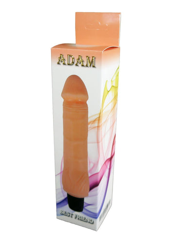 Bossoftoys Adam Realistic Vibrator - 22,5 cm - 7 function -  dia 4,2 / 3 cm - 46-00005