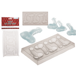 Kinky Pleasure - OB031 - Penis Ice Tray Cube - 14.5x30cm