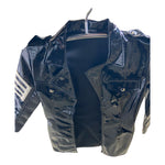 Fashion World Short Shiny Black Jacket – Size S