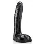 XXLTOYS - Hayem - Dildo - Insertable length 18 X 4.5 cm - Black - Made in Europe