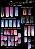 Lovesecret Sensual – LS48 –  37 Pcs Mega Deal Pack  Vibrators / Realistic Dildos / Plugs / (Vibrating) Cockrings