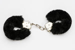 Power Escorts - BR206 - FurryCuffs - Hands – Black, 28 cm