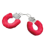 Power Escorts - BR206 Red Furry Hand cuffs