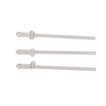 Kinky Pleasure - OB062 - Glass Penis Straws With Cleaner Set