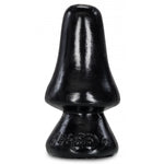 XXLTOYS - Cezar - XXL Plug - Insertable length 13 X 7.2 cm - Black - Made in Europe