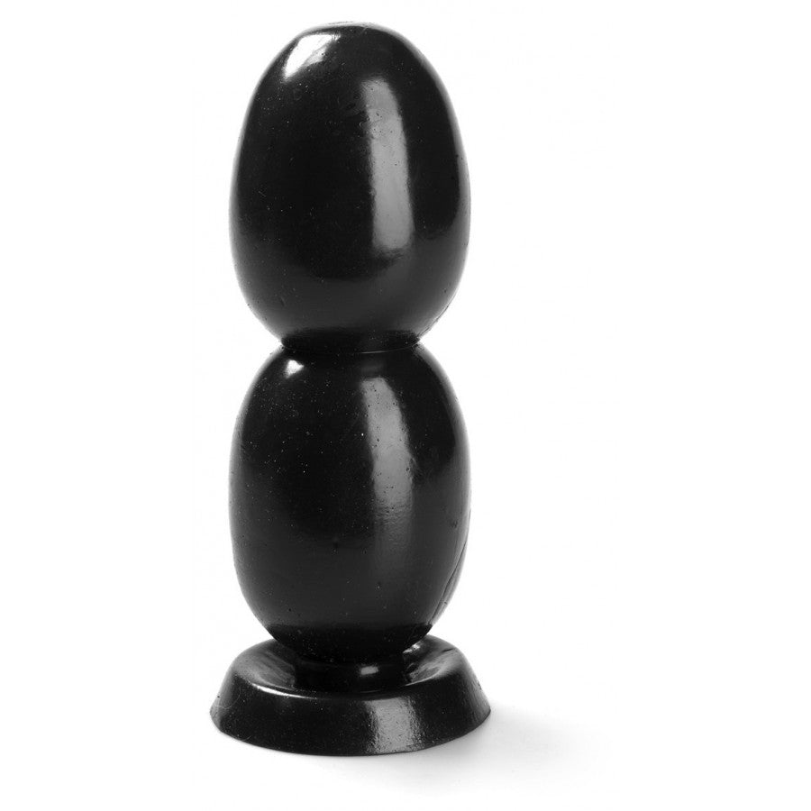 XXLTOYS - Cutie - XXL Plug - Insertable length 16 X 5.5 cm - Black - Made in Europa