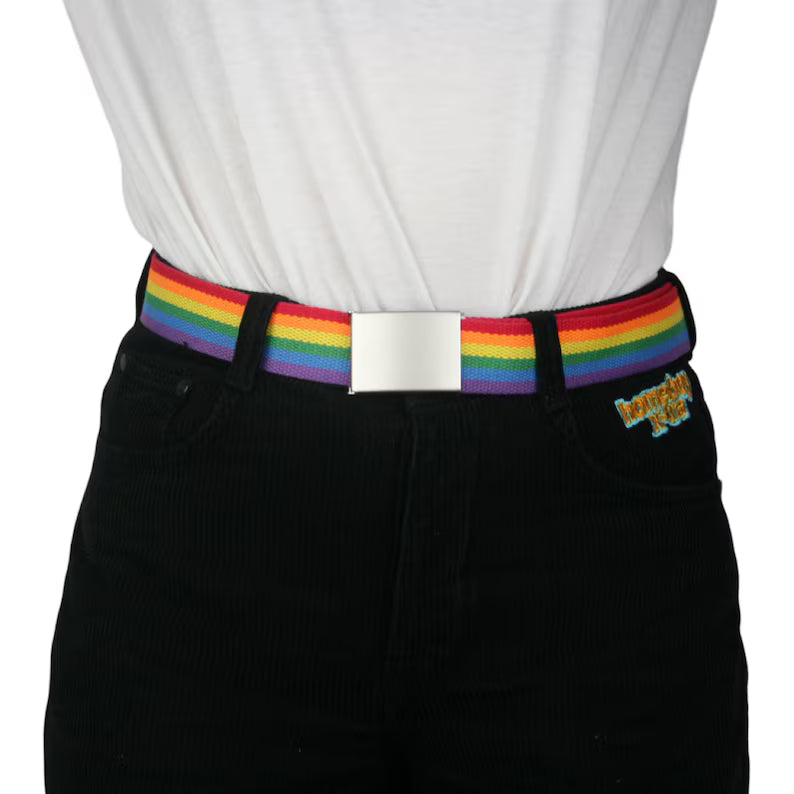 Kinky Pleasure - KPP024 - Pride – Rainbow Belt - Rainbow