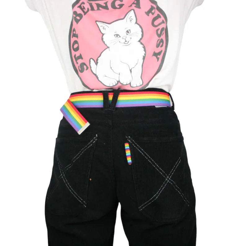 Kinky Pleasure - KPP024 - Pride – Rainbow Belt - Rainbow
