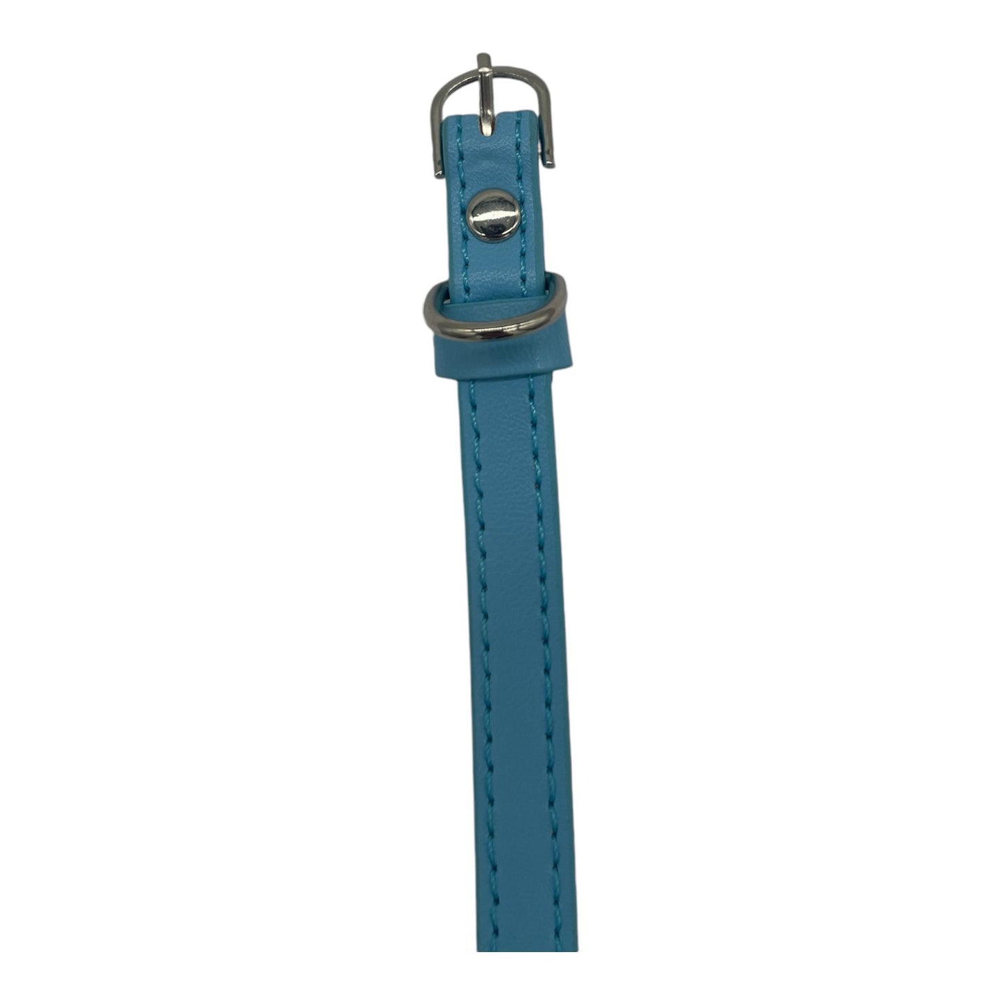 Cat Collar / Small Dog Collar - Blue - Dia 11 CM - Length 38 CM - Width 1 CM