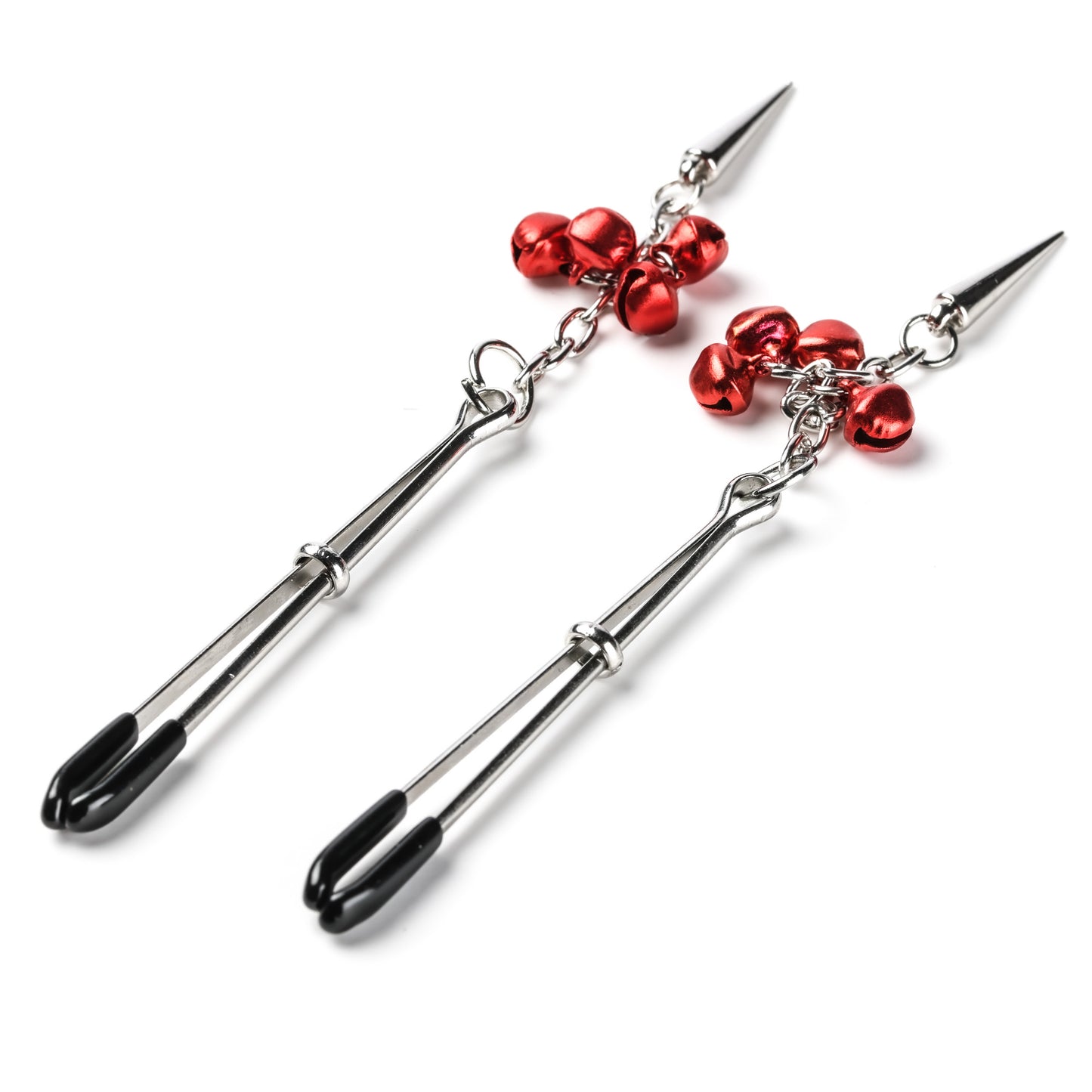 Nipple Clamps with Red Balls