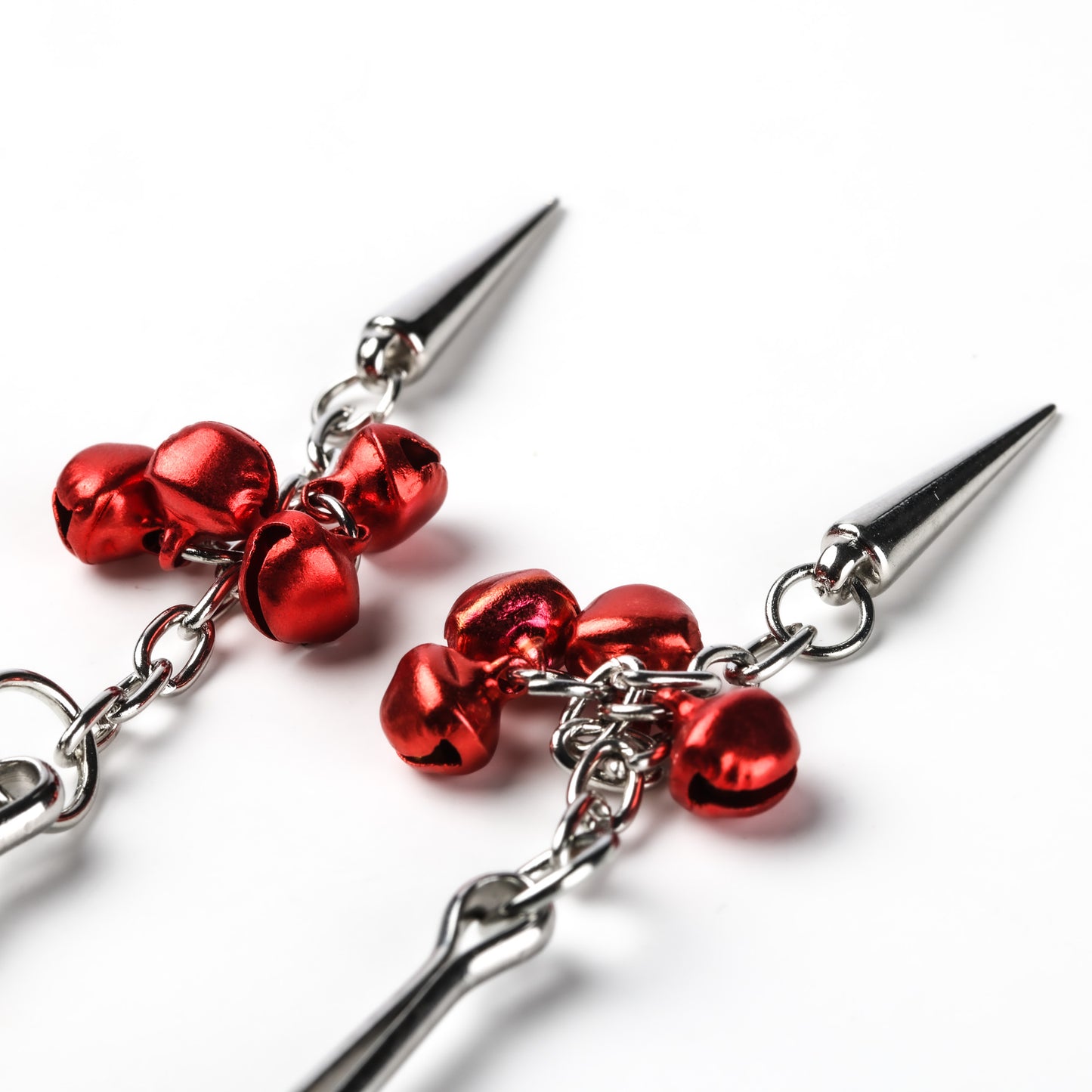 Nipple Clamps with Red Balls