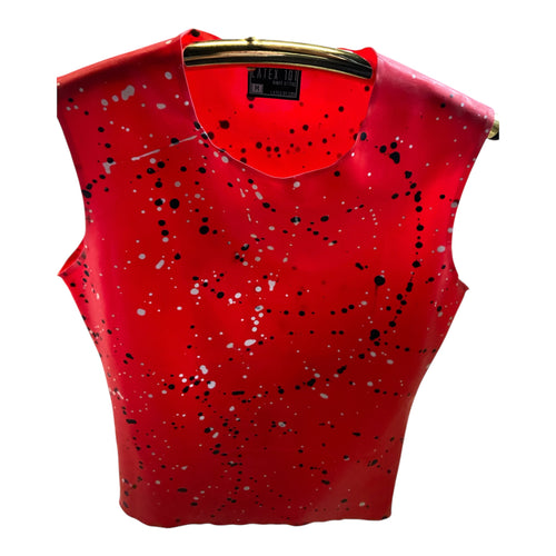 Latex101 Red Kinky Latex Shirt Size M