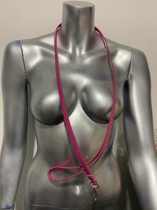 Luxury Leash Pink - BDSM - Heavy Quality  ( no Collar only Leash )