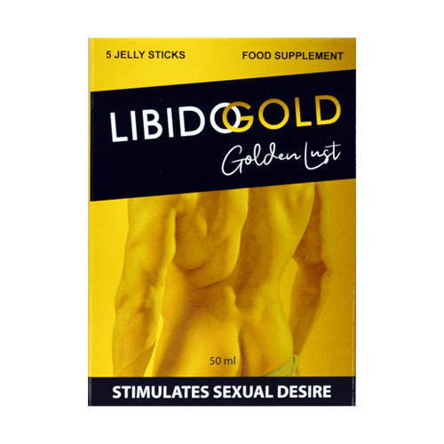 Morningstar - Libido Gold Golden Erect- natural herbs - Get an erection in no time - 1 box with 6 capsules - 192
