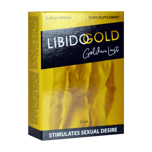Morningstar - Libido Gold Golden Erect- natural herbs - Get an erection in no time - 1 box with 6 capsules - 192