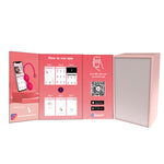 Lovesecret Premium - LS01 - Love Balls - App Controlled Kegel Couples Play - 9 Vibrations - Pink - Giftbox