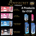 Cyber Monday Deal – Lovesecret LS49 Premium 8 Pack: Masturbators, Vibrators, Prostate & Cockring