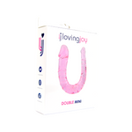 Double Dildo Jelly Pink - 28 CM - N11951