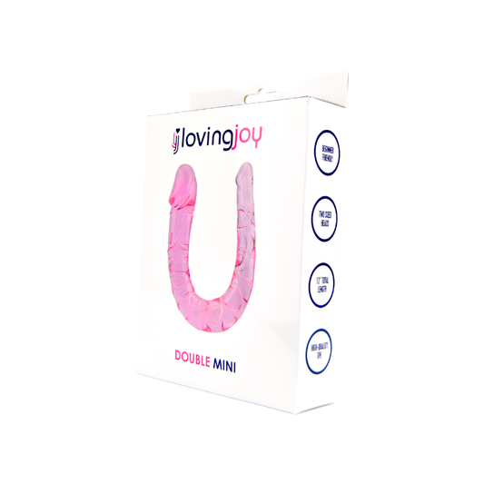 Loving Joy - N11951 - Double Dildo Jelly Pink - 28 CM