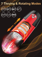 Lovesecret Premium LS05 - Masturbator Pro – App-Controlled Mega Rotating - Up Down - Vibrating Cup