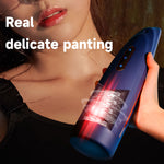 Lovesecret Premium - LS06 - Masturbator Pro 2 Blue - Mega Size Up/Down / Rotating - Rechargeable -