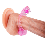 LoveSecret Sensual LS75 – Vibrating Cock Ring 03 – Textured Couples Ring – Pink