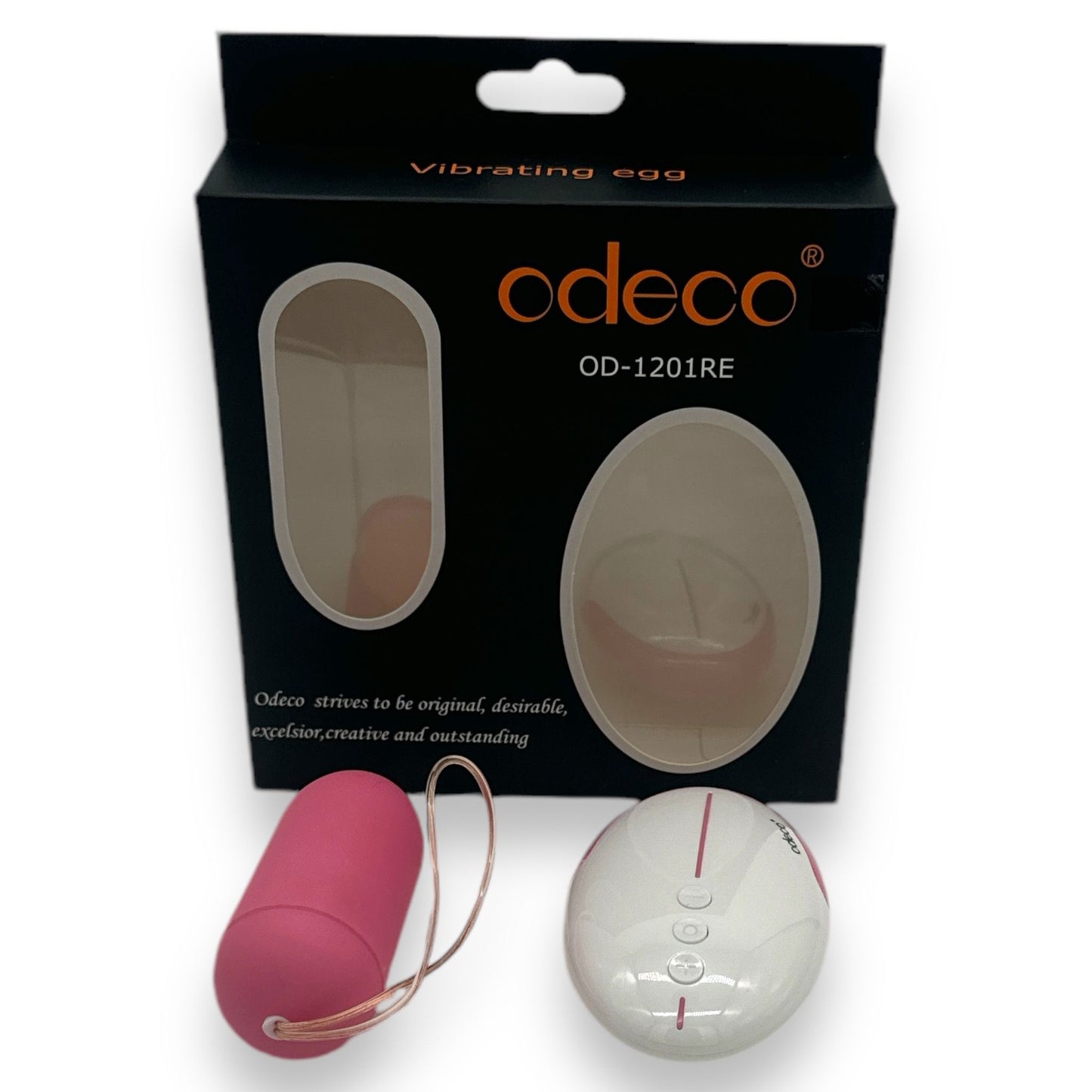 Trendy Deals - TD1201 - Odeco Pink Remote Control Egg- 12 speed