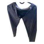 Manstore Black Thin wetlook Legging Size S