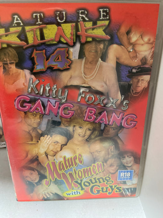 Dvd Mature Kink 14 - Kitty Foxx's Gang Bang
