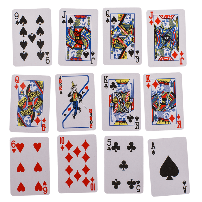 Timmy Toys - B106 - Mini Playing Cards Poker - 6 x 4 cm - 54 cards