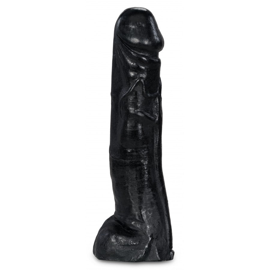 XXLTOYS - Shiva - XXL Dildo - Insertable length 38 X 8.5 cm - Black - Made in Europe