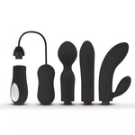 DORR - Mystic Double Pleasure - G-Spot Vibrator & Strong Vibrating Egg – Black