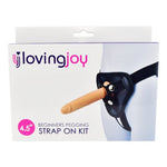 Loving Joy - Silicone Strap On Flesh  4,5 Inch - Length 18 CM - N11474