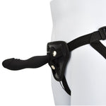 Loving Joy - 6 Inch Silicone Strap On Black - Length 15,5 CM - N11475