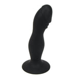 Loving Joy - 6 Inch Silicone Strap On Black - Length 15,5 CM - N11475
