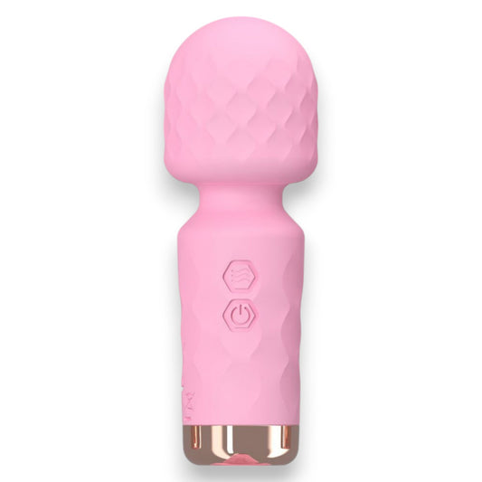 Trendy Deals - TD27237 - Super Smart AV Mini Wand Vibrator 11,5 CM Pink Usb